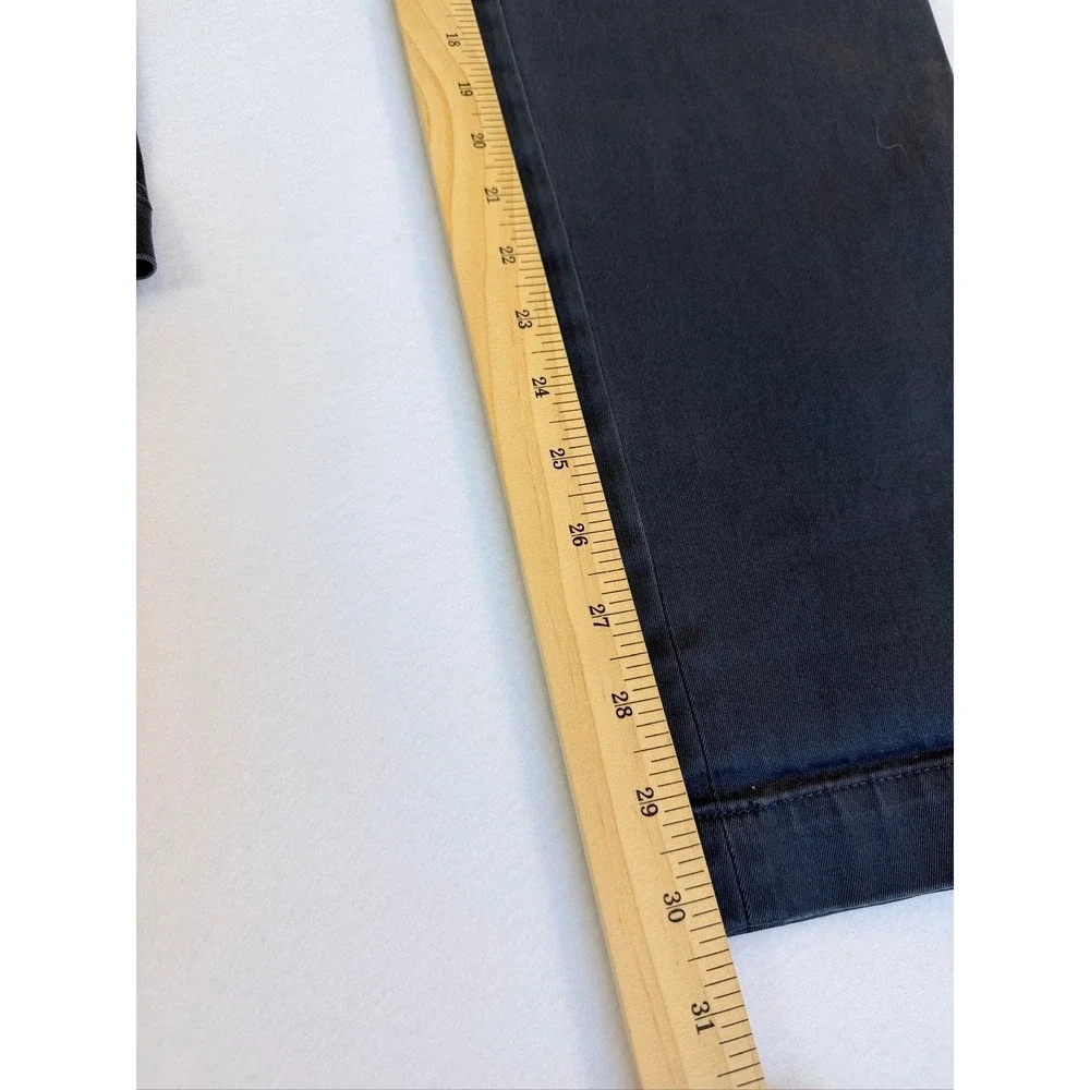 Banana Republic Mason Athletic Tapered Pants Mens 35x32 Bluish Gray Chino